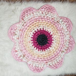 FLOWER RUG (Brazilian home made)